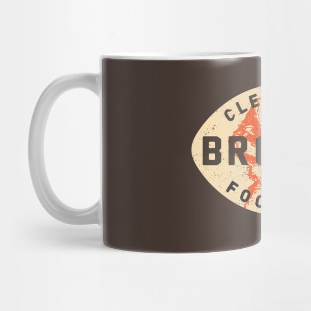 Retro Cleveland Browns 2 by Buck Tee by Buck Tee